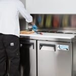 Avantco APT-48-HC 47" 2 Door Refrigerated Sandwich Prep Table - Image 6