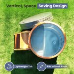 Compact 118-Gallon Single-Person Cold Plunge Ice Bath Tub System - Image 7
