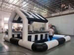 Large Size Inflatable Pool Bar Party Pool with Sofa & Seats Floating Pub - Image 4