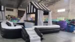 Large Size Inflatable Pool Bar Party Pool with Sofa & Seats Floating Pub - Image 5