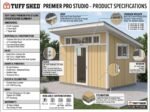 Tuff Shed Premier PRO Studio 10' x 12 - Image 6
