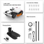 YUKA 1000 3D Vision Robot Lawn Sweeping Mower Multi-zone & No-Go-zone Management - Image 4