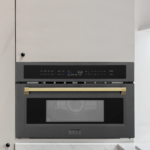 ZLINE Autograph Edition 30" 1.6 Cu Ft. Built Microwave Oven in Black Stainless Steel Accents - Image 10