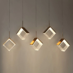 Zeinab 5 Light 40.7"W LED Kitchen Island Pendant Everly Quinn - Image 3