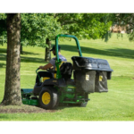John Deere Z300 Series Zero Turn Mower 54-in. 6.5 Bushel Twin Bagger - Image 5