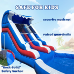 24FT(L) Commercial Grade Water Slide for Adults - Without Blower- (Heavy Duty Full PVC) - Image 2