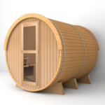 Traditional Outdoor Wooden Sauna Room Saunaones Barrel Sauna Serenity Nature Air 4 - Image 5