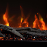 Modern Ember Highmark Luxe LCD Wall Mount Smart Electric Fireplace - Image 2