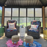 PURPLE LEAF Wood Grain Hardtop Sunroom Small - Image 10