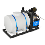 4000 PSI 4 GPM KOHLER E-Start Engine Hot Water Pressure Washer Skid Mounted with 245 Gal Tank, HPW40KBT - Image 4