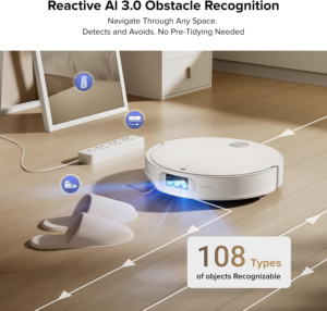 Roborock Qrevo CurvX Robot Vacuum with Multifunctional Dock 3.0 Thermo+ - Image 9