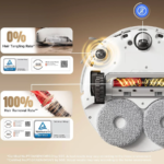 Roborock Qrevo CurvX Robot Vacuum with Multifunctional Dock 3.0 Thermo+ - Image 5