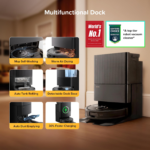 Roborock Qrevo S5V Robot Vacuum with Multifunctional Dock - Image 8