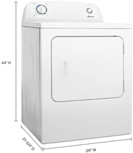 Amana 6.5-Cu ft Electric Dryer - Image 2