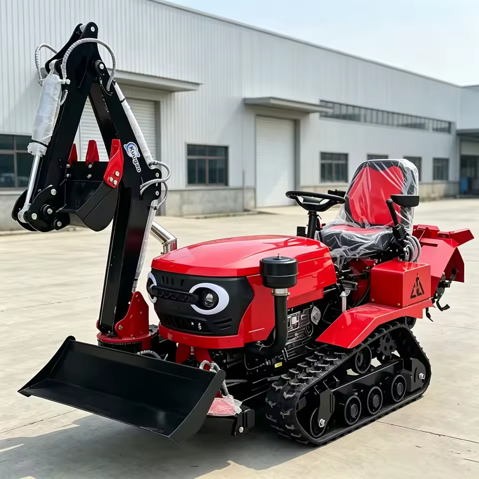 download - 2026-07-20T105057.573 Agricultural Crawler Tractor 35HP Ride-On Rotary Tiller with Front Loader 25HP 30HP 50HP Track for Small Farm Garden Cultivation - Image 1