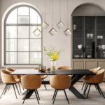 Zeinab 5 Light 40.7"W LED Kitchen Island Pendant Everly Quinn - Image 8