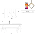 Zeinab 5 Light 40.7"W LED Kitchen Island Pendant Everly Quinn - Image 5