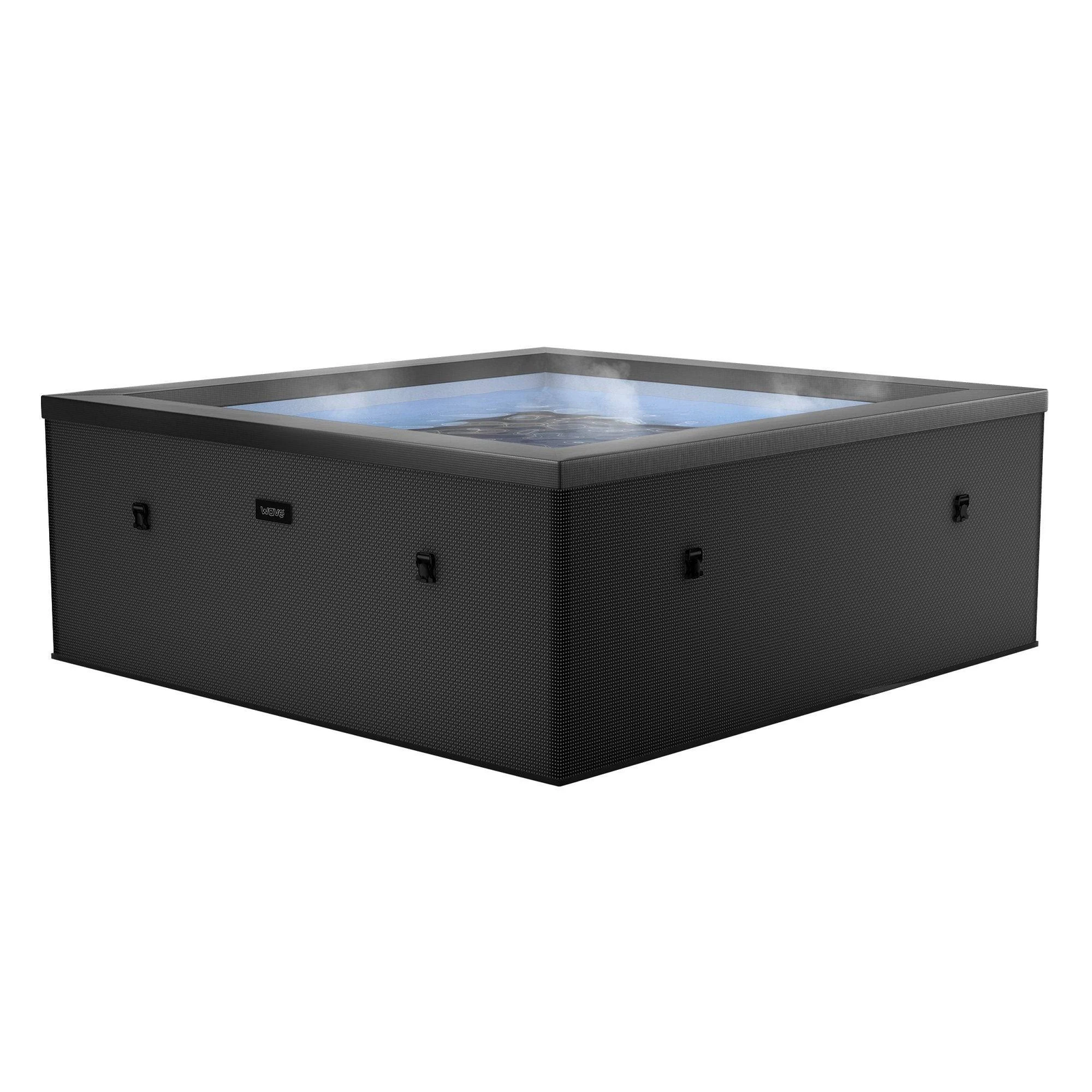 download (33) Wave Garda 4/6-Person Square Foam Hot Tub - Image 1