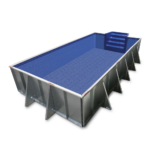 Hydrosphere Series Rectangle with 6" Radius Pool : Large (18'x36')