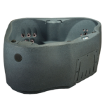 AquaRest Spas Select 300 2-Person Plug and Play Hot Tub with 20 Stainless Jets and LED Waterfall - Image 11