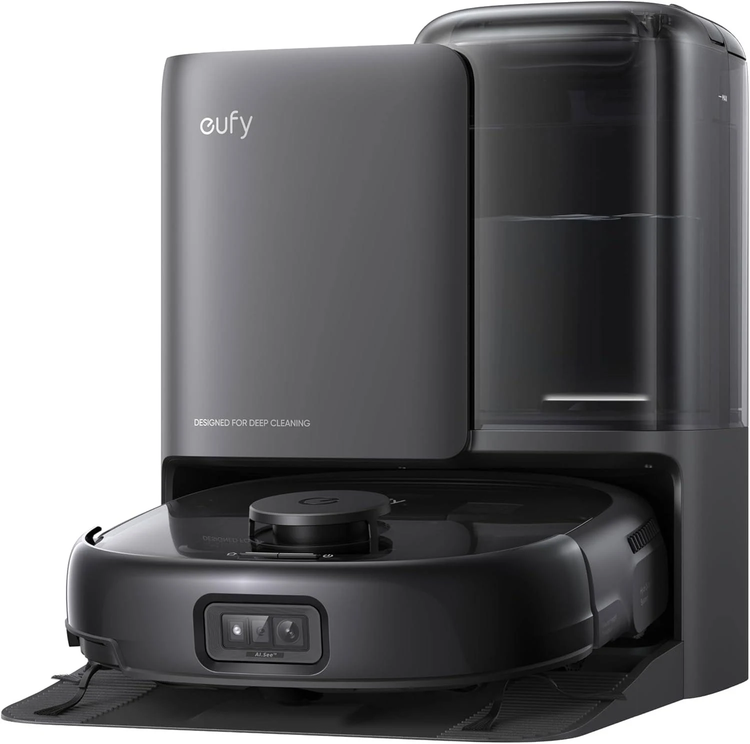 download (41) eufy E25 Omni Robot Vacuum and Mop Combo HydroJet System 20000Pa Turbo Suction Zero Tangle Design - Image 1