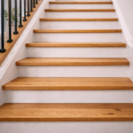 White Oak Stair Treads, Custom Wooden Steps, 40" x 11" x 1" - Image 3