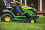 John Deere S130 Riding Lawn Mower 42-in 22-HP V-Twin Mower for Large Lawns - Image 3