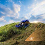 Deepkron Yf550 RC Gasoline Engine Remote Control Gas Lawn Mower 225cc Tracked Slope Mower, All-Terrain Robotic Cutter, Up to 45 Degree Climb, Orange - Image 9