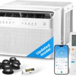 Midea 12,000 BTU Smart Inverter U-Shaped Window Air Conditioner maw12w1qwt