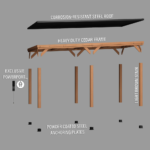 20x12 Kingsport Carport Backyard Discovery - Image 2